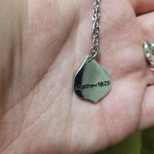 Matthew 19:26 necklace
